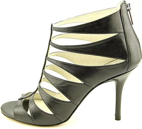 michael kors mavis black|Michael Michael Kors Woman's Mavis Open Toe Black Suede .